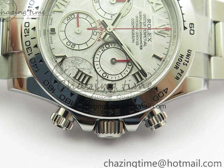 MiroTime 0504 ZeroBulk Daytona 116509 ‘Meteorite’ Noob 1:1 Best Edition 904L SS Case and Bracelet SA4130 V 2608